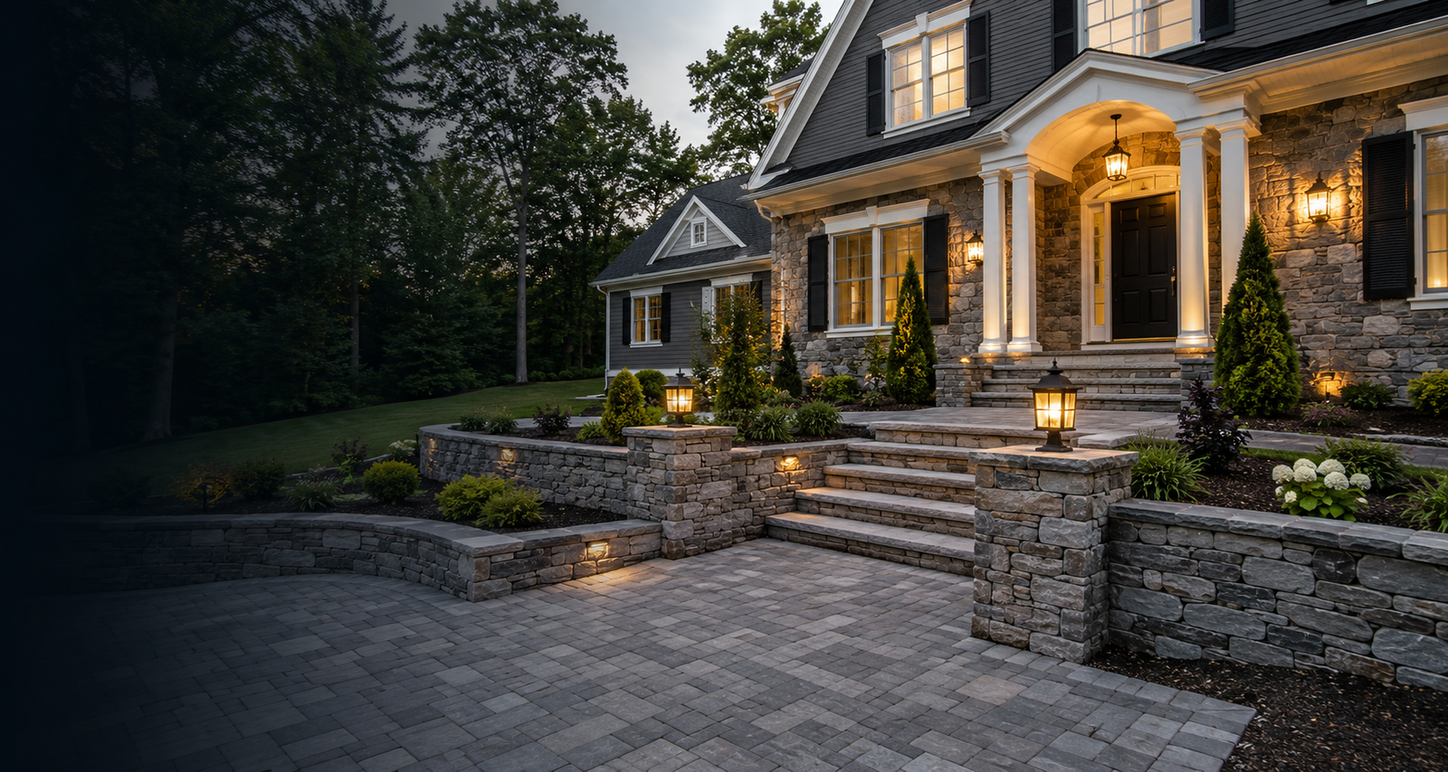 Professional masonry and hardscape construction by Eagle HS Improvement